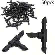 Drip Irrigation 1/4 Inch Barbed Tee Connector, Suitable For 1/4 Inch Drip Irrigation Pipes, Specifically Designed For Irrigation Tees In Drip Irrigation Or Sprinkler Irrigation Systems - Garden Water Pipe Connector - View 8