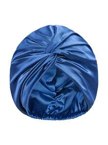 Silk Bonnet Satin Bonnet Satin Silk Sleep Cap: Extra Large Braided Elastic Drawstring Headwear For Long Curly Hair Unisex Night Cap - Multicolor - View 17