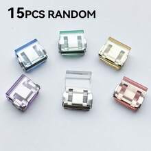 2/4/5/6/10/12/15/20/25/30/35/50个装隐形裤腿缩短夹，防止裤子拖地，无需缝纫的隐藏式腿部闭合装置，防止裤子拖到地上 - 彩色 - 查看 21