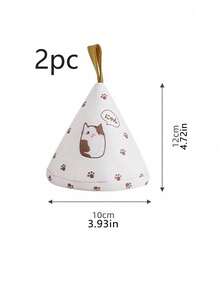 2pcs/4pcs Triangle Heat Resistant Hat, Kitchen Pot Cover Protector, Triangle Pot Handle Sleeve, Pot Holder & Oven Gloves, Heat Resistant - View 9