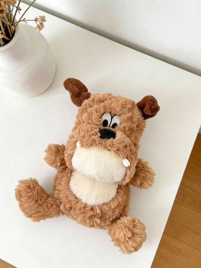 Búp bê nhồi bông hình cún con Babylon dễ thương, cao 28cm, siêu mềm mại và bông xốp, phù hợp cho trẻ em trai và gái, người bạn đồng hành thoải mái và đáng yêu, hoàn hảo để trang trí phòng ngủ, phòng khách, ghế sofa, món quà lý tưởng cho Ngày thiếu nhi, sinh nhật, Giáng sinh, Năm mới.