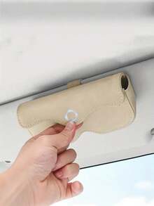 Glasses Clip For The Car's Visor And Glasses Case - A - View 6