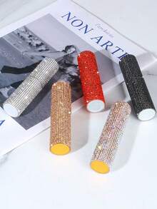 1 Perfume Spray Bottle, Diamond-Encrusted Perfume Spray Bottle, 10ml Perfume Bottle, Fully Diamond-Covered, Portable Perfume Atomizer, Storage Bottle, Bottom-Fill Design, Built-In Pump Head, Refillable Spray Bottle, Portable Cosmetic Bottle, Suitable For Home Goods, Travel Essentials, Birthday Gifts, New Year Presents, And Women's Fashion Accessories! - Silver - View 11