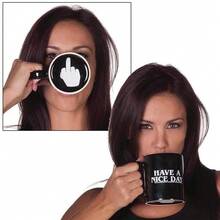 Have A Nice Day Mug, Suitable Gift For Family, Friends, Classmates - Black - View 4