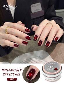annies 5ml Haitang Silk Series Cat Eye Gel 8 Colors Begonia Satin Texture High Shine, Easy To Apply Professional Nail Art Gel For All Seasons 1pc/8pcs - Nhiều màu - Xem 13