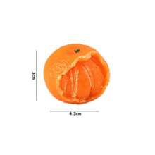 Orange Squeeze Soft Stress Ball - Christmas/Birthday/Easter Gift, Perfect Present, Holiday Gift [Random Keychain Color] - Multicolor - View 5