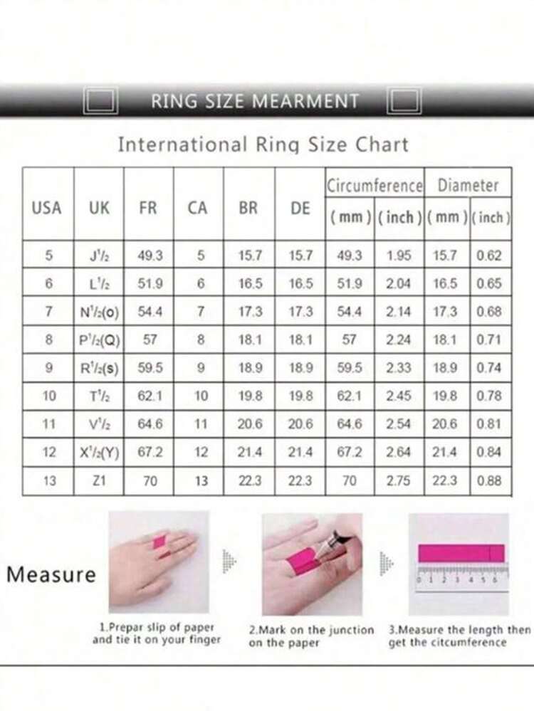 Cubic Zirconia Star Decor Ring