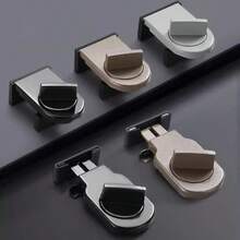 2pcs Heavy Duty Aluminum Alloy Sliding Window Limiter - Anti-Theft, Anti-Fall - Home Metal Window Hardware - A - View 2