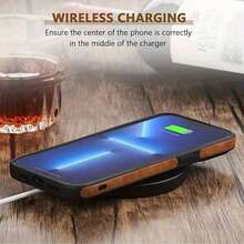 Luxury Faux Leather Case For  17 PRO MAX/ 17 16 Pro Max  16  16 Plus  15 Pro Max 14 13 Pro- Thin & Flexible Grip Protection - màu nâu - Xem 12