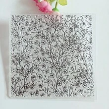 Tem thực vật trong suốt, tem cây mọng nước, tem hoa, tem hoa và chim, đồ trang trí sổ kế hoạch và thiệp chúc mừng tự làm. - niêm phong - Xem 9