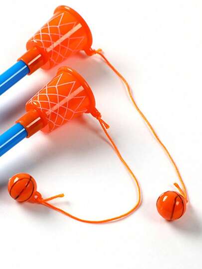 1pc Basketball Shaped Ballpoint Pen, Cartoon Creative Student Toy Pen, Fun And Interesting School Supplies, New Semester