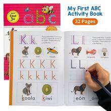 Lachilly Spanisches Buchstaben Übungsheft, Lese- und Schreibübungsblätter, Handschrift & Buchstabenformung Praxis auf Spanisch, interaktives Lernmaterial für Lehrer und Schüler, Homeschooling und Klassenzimmer Bildungsressourcen, Lernspielzeug - Verschiedenfarbig - Übersicht 4