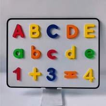 26pcs Magnetic Letter Spelling Toy Set - Ideal For Early Language Learning, Spelling And Teaching: Great For School Education And Home Learning Materials, Halloween, Christmas Gifts, Alphabet Fridge Magnets - Multicolor - View 5