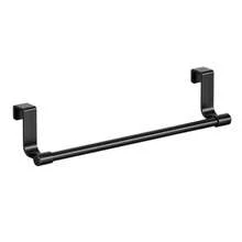 不锈钢厨房橱柜门毛巾架，多功能毛巾杆，衣架 - 黑色 - 查看 11