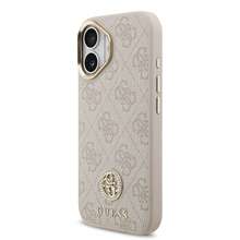 Funda Guess Hc Magsafe Pu 4g Pu Strass Logo iPhone - Rosa - Ver 2