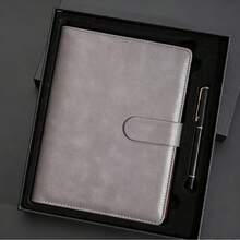 1套A5笔记本套装，高品质活页笔记本礼盒装，随机款式备忘录本、日记本 - 彩色 - 查看 4