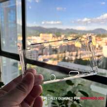 1pc Transparent Crystal Case, 3DSLL Crystal Shell, 3DS Game Accessories, NEW 3DSLL Game Protective Case - Multicolor - View 6