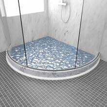 1pc Professional Wet-Dry Separation Shower Door Threshold Silicone Bathroom Shower Isolation Barrier, Foldable Waterproof Laundry Tub Dam - White - View 8