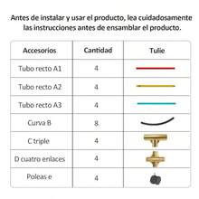 Perchero para Ropa Redondo Organizador de Ropa de Piso con Acero Tubular Grueso 75 x 130cm Colgador de Ropa Dorado - Dorado - Ver 6