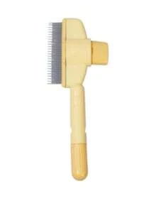 1pc Pet Grooming Comb With Dense Teeth, Wooden Brush For Cats And Dogs, Effective Shedding Hair Removal Tool - View 11