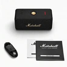 Marshall Loa Bluetooth di động Emberton II, thời gian phát nhạc hơn 30 giờ, chống nước IP67, âm thanh nổi 360 độ chân thực, chế độ xếp chồng, loa không dây mạnh mẽ với âm trầm sâu, lý tưởng cho tiệc tùng, du lịch, hoạt động ngoài trời và tại nhà. - Xem 11