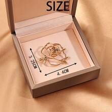 1 pieza Broche bohemio con diseño animal, elegante y adecuado para todas las estaciones - Multicolor - Ver 17