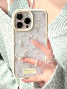 1个春季可爱郁金香花卉透明手机壳，适用于 17 Pro Max 17 Pro 17 16 Pro Max 16 Pro 16 15 14 13 11 12 Pro Max Plus，可爱风格，礼品保护壳 - 鬱金香 - 查看 4