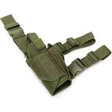 Funda Universal para Pistola de Pierna Derecha, Bolsaáctica para Pistola de Muslo, Arnés para Piernas para Todas las Pistolas - CP - Ver 8