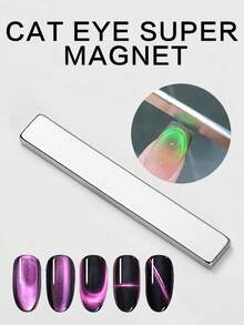 Super Thick Bar Magnet Cat's Eye Magnet Nail Polish 3D Line Bar Effect French Multi-Functional Magnet Pen Tool,Suitable For Home Nail Salon DIY, Nail Art Supplies, Nail Art Tools, Back To School, Nail Art, Manicure And Pedicure Tools. - A - View 6