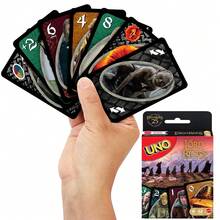 Permainan Kartu Mattel UNO F1, Cocok untuk Keluarga, Perjalanan, dan Berkemah di Luar Ruangan, Kartu Dicetak dengan Gambar Mobil Balap F1 dari Dunia - MultiWarna - View 4
