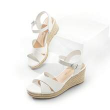Women Platforms & Wedge Sandals - 白色 - 查看 8