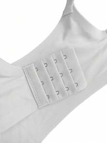 1件装孕妇哺乳文胸，透气产后哺乳文胸，舒适无缝无钢圈文胸 - 灰色 - 查看 5