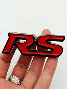 3D立体汽车字母标志RS徽章后备箱贴纸翼子板侧标适用于思域、锋范、飞度、舒尔、爵士等车型汽车配件 - A - 查看 10