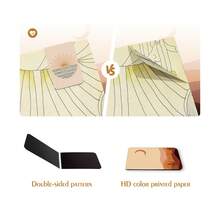 10pcs Magnetic Bookmarks, Abstract Bohemian Sunset Style, Suitable For Students And Book Lovers - Sunset - View 3