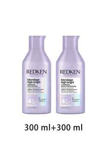 Redken [Bundle] Blondage High Bright Shampoo 300 Ml + High Bright Conditioner 300 Ml - Blondage - View 2