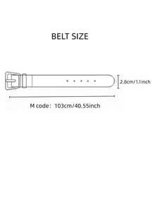 这款休闲百搭的女士腰带配有金色搭扣，可搭配牛仔裤、休闲裤、西裤或裙子。简约的黑/棕色腰带适合日常佩戴，并且可调节。 - 彩色 - 查看 9