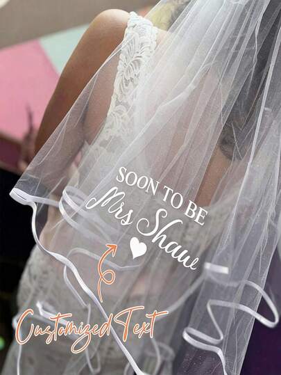 Personalized Bachelorette Party Veil - Bride, Wedding Dress - Heart Print, Bachelorette Party, Bachelorette Party Veil, Personalized Veil, Veil, Bride-To-Be, Bride-To-Be Veil, Personalized Bachelorette Party, Bachelorette Party Veil, Bride-To-Be Bachelorette Party, New Bride, Bachelorette Party Bride, Bridal Veil, Bridal Veil