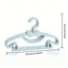 20pcs/40pcs Baby Clothes Hangers, Made Of PP Material, Newborn Clothing Hanger, Bow Decor Closet Storage Hanger, Sturdy, With Hook, Suitable For 0-10 Years Old Children, Essential Home Storage Accessory, Spring, Minimalist, Summer Tops Standard Hangers, Small Hangers, Hangers&Racks Hangers, Organization And Storage, Closet Organization And Storage Clothes Hanging Rack, Drying Rack For Clothes Clothes Rack, Clothes Hanger, Clothes Rack - Multicolor - View 7