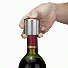 2pcs Stainless Steel Bottle Stoppers, Keeps Wine Fresh, Suitable For Home Use And Wedding Gifts - View 13