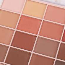 20 sombras de ojos, 6 iluminadores, 5 contornos - Negro - Ver 6