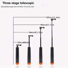 可伸缩自拍杆三脚架，防抖伸缩相机杆，防水漂浮手柄，适用于水下摄影 - 均碼 - 查看 8