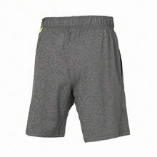 Nike Logo Print Elastic Waist Loose Fit Casual Shorts Men's Dark Grey - Dark Grey - View 5