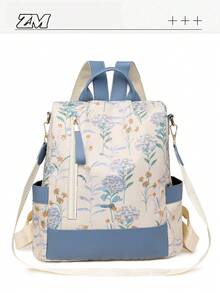 Premium Anti-Theft Women's Backpack; Latest Personalized Casual Soft Genuine Leather Women's Backpack; Large Capacity Expandable Multi-Function Travel Backpack; Multipurpose Student Backpack - Multicolor - View 14