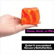 新款 Nee Doh 大理石纹理冰块麻糬减压玩具 - 完美礼物 - 生日礼物 - 节日礼物 - 圣诞礼物 - 彩色 - 查看 5