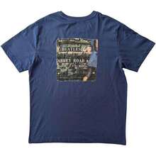 The Beatles London Abbey Road Iconic Image Tee - Blue - View 1