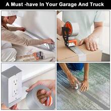 Duct Tape Bulk, Heavy-Duty Duct Tape Waterproof Flexible Tear Manual Bulk For Household Use, Strong And Residue-Free - Style a - View 8