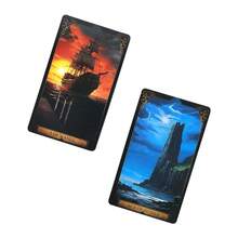 English Druidic Tarot Oracle Card Game, 78 Cards, Leisure & Entertainment, Family Gathering, Holiday, Party Game Activities - Multicolor - View 4