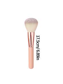 2pcs Premium Soft Large Makeup Brushes, Suitable For Powder, Blush, Contour, Loose Powder, Face Makeup Tools - Apricot - View 9