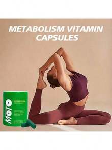 MOTO-Metabolism Boosting Capsule -30 Servings Healthcare Supplement Vitamin Dietary Edible Fitness 3 PCS - 1件 - 查看 12