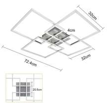 ZMH Lampade da soffitto - 4 fotogrammi - Visualizzare 3